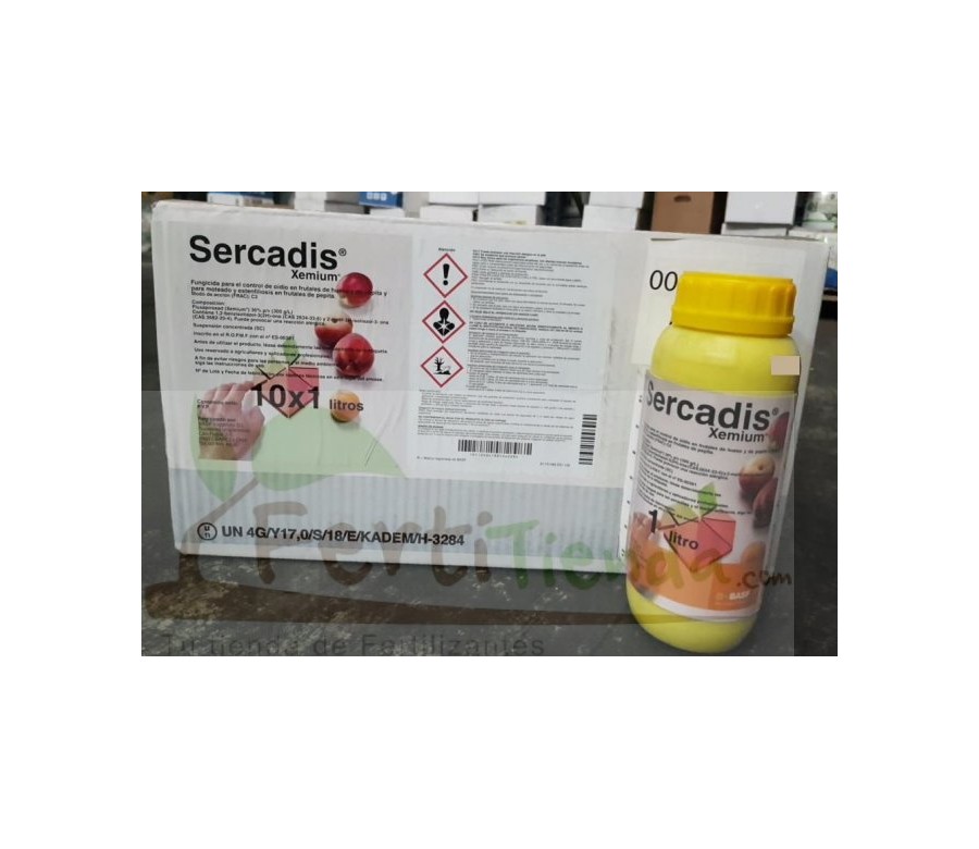 Sercadis, 1L (Xemium, fungicida oidio y moteado)