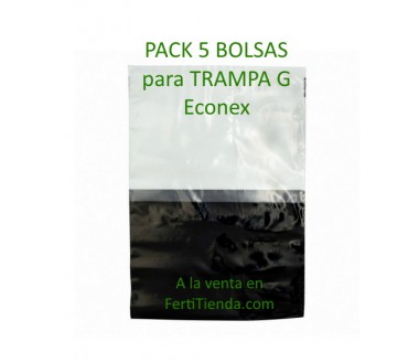 PACK 5 bolsas para TRAMPA G Econex