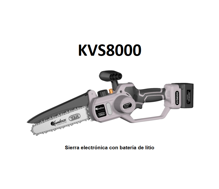 Sierra electrica KVS8000 Kamikaze