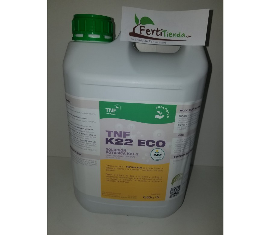 TNF K22 ECO 5L, (Solución potásica K)