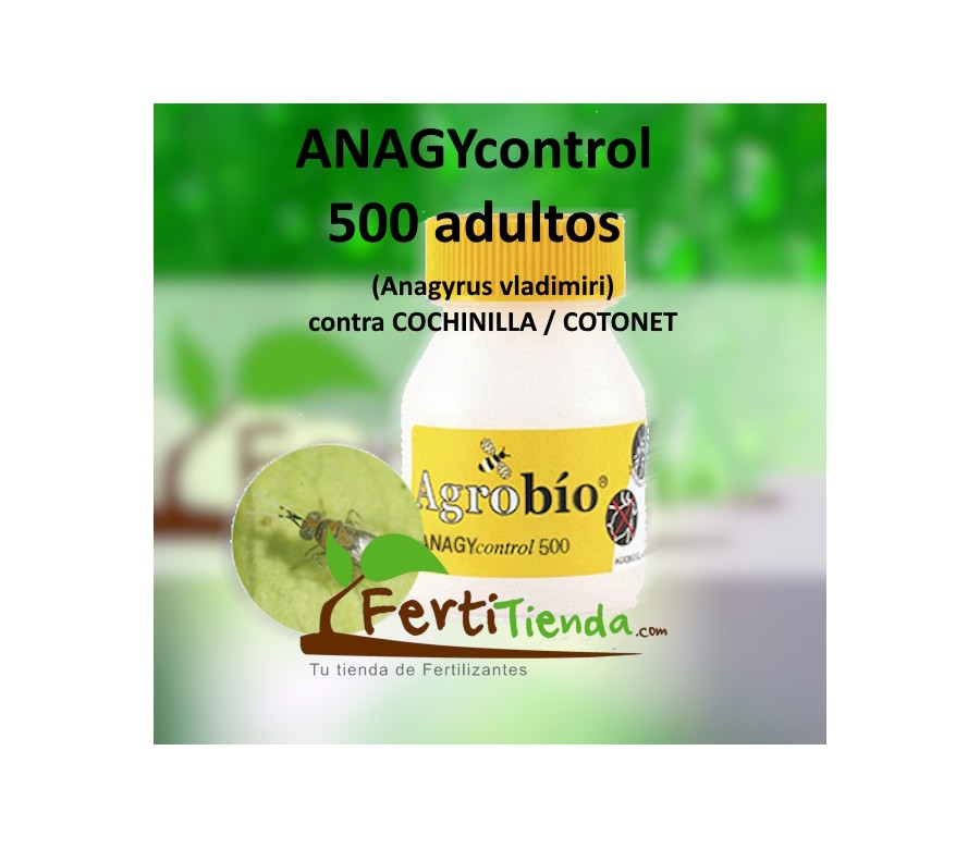 ANAGYcontrol 500 adultos (Anagyrus vladimiri contra cochinilla)