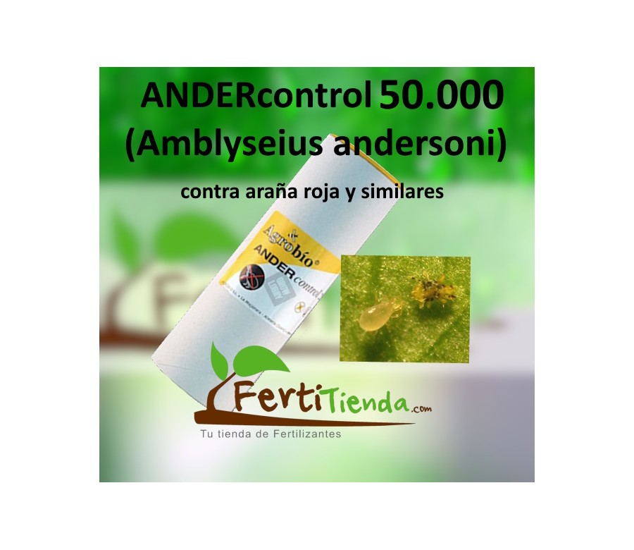 ANDERcontrol 50.000 (Amblyseius andersoni contra araña roja y similares)