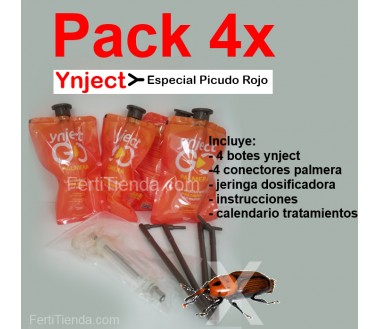 Pack Picudo Rojo Ynject Fertinyect Endoterapia
