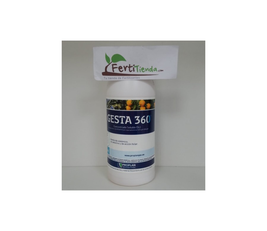 Herbicida Glifosato 500ml Gesta 360 (libre venta)