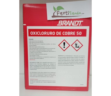 Oxicloruro de cobre 50 (Brandt), 1Kg