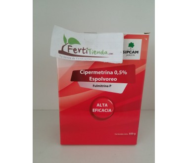 Insecticida espolvoreo 500g (Cipermetrina JED)