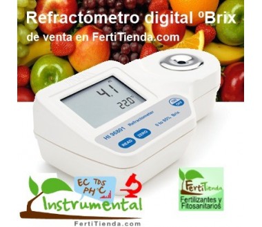 Refractómetro digital ºBrix HI96801