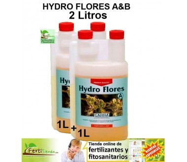 Hydro Flores A&B de Canna , 1L hidroponía