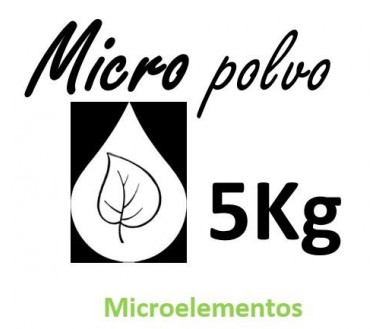 Agrares Micro Polvo , 5Kg (hidroponía)