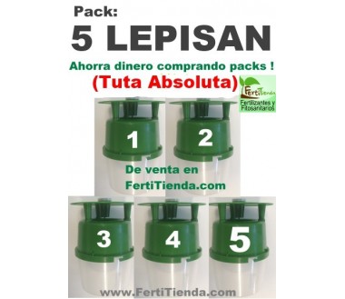 Pack 5 polilleros Lepisan...