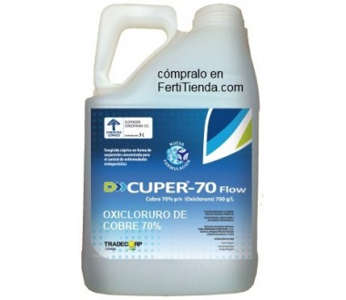 Cuper70 flow (Oxicloruro cobre 70% azul) , 5L
