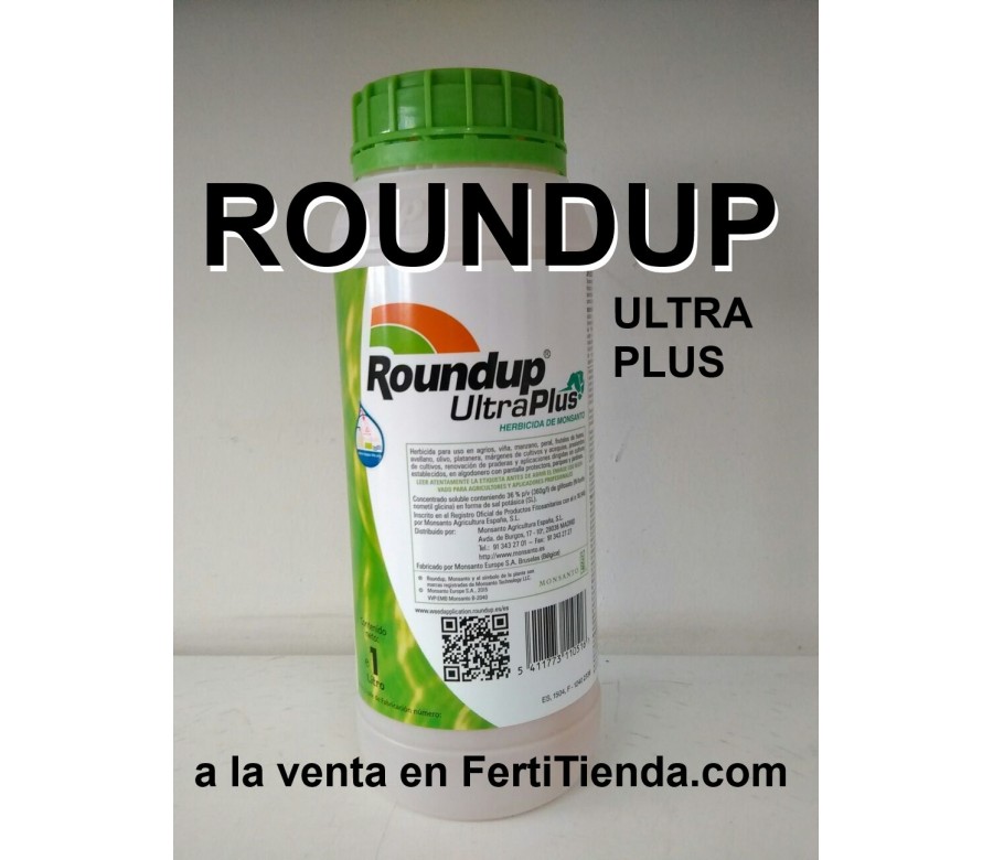 Roundup Ultra Plus, 1L (glifosato 45%)