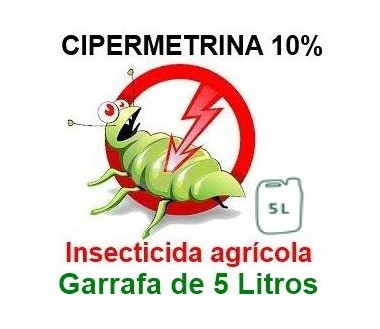 Cipermetrina 10% (insecticida), 5 Litros