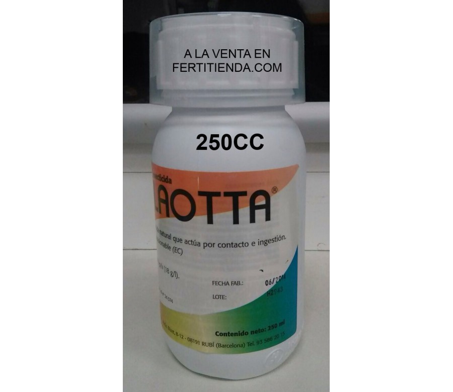 Laotta 1.8  (acaricida antiminadores abamectina), 250cc