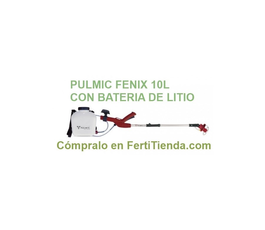 PULMIC FENIX PLEGABLE 10 LTS. CON BATERIA