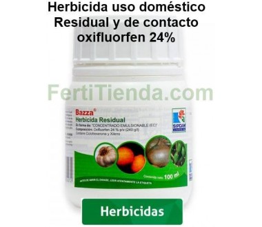 Bazza (herbicida oxifluorfen 24%) JED, 100cc
