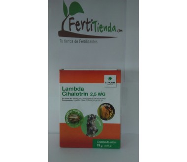 Lambda cihalotrin 2,5 WG (insecticida uso doméstico) , 15Gr