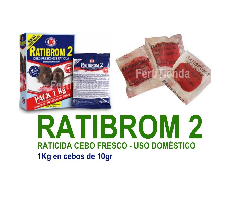 Ratibrom - Raticidacebo fresco uso doméstico