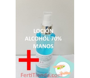 Loción alcohol 70% en spray, (250ml)