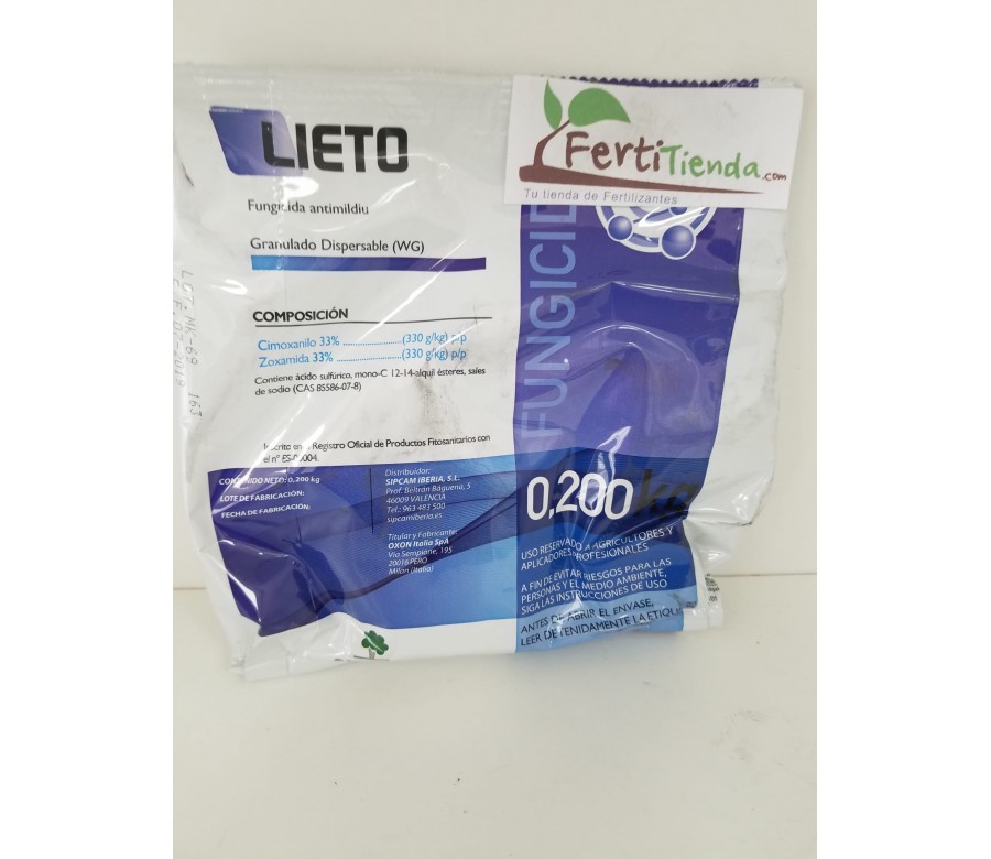 Lieto 0,2Kg (fungicida anti mildiu)